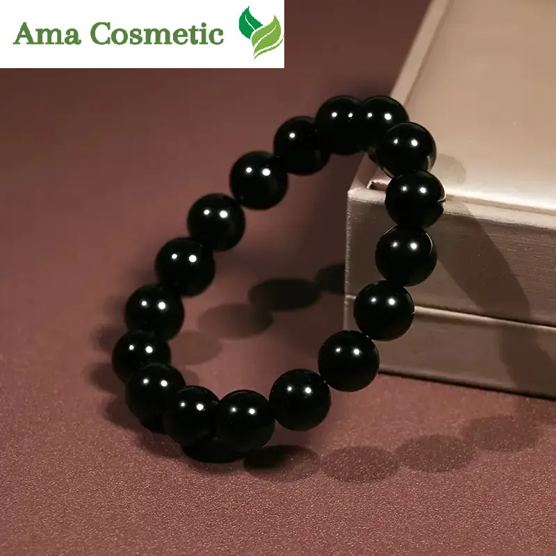 سوار حجر الأوبسيديان الطبيعي – حماية وقوة داخلية