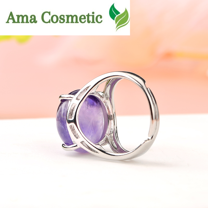 خاتم حجر الأميثيست (الجمشت)