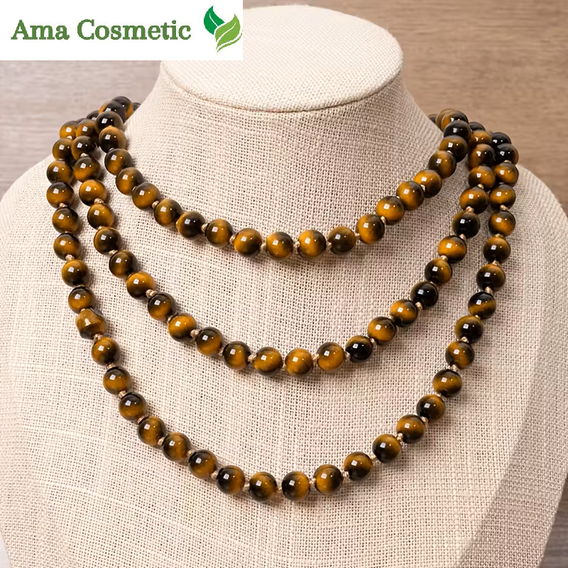 قلادة حجر عين النمر