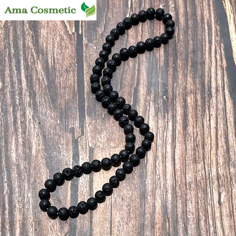 عقد من الحجر البركاني الطبيعي